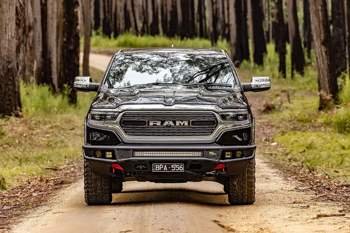 Raid Full Length Steel Tube Bumper Bull Bar To Suit Ram 1500 Dt 2019 Onwards 1
