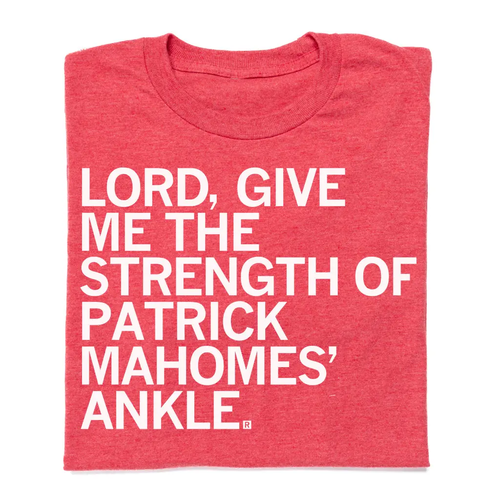 Strength Of Patrick Mahomes Ankle 1