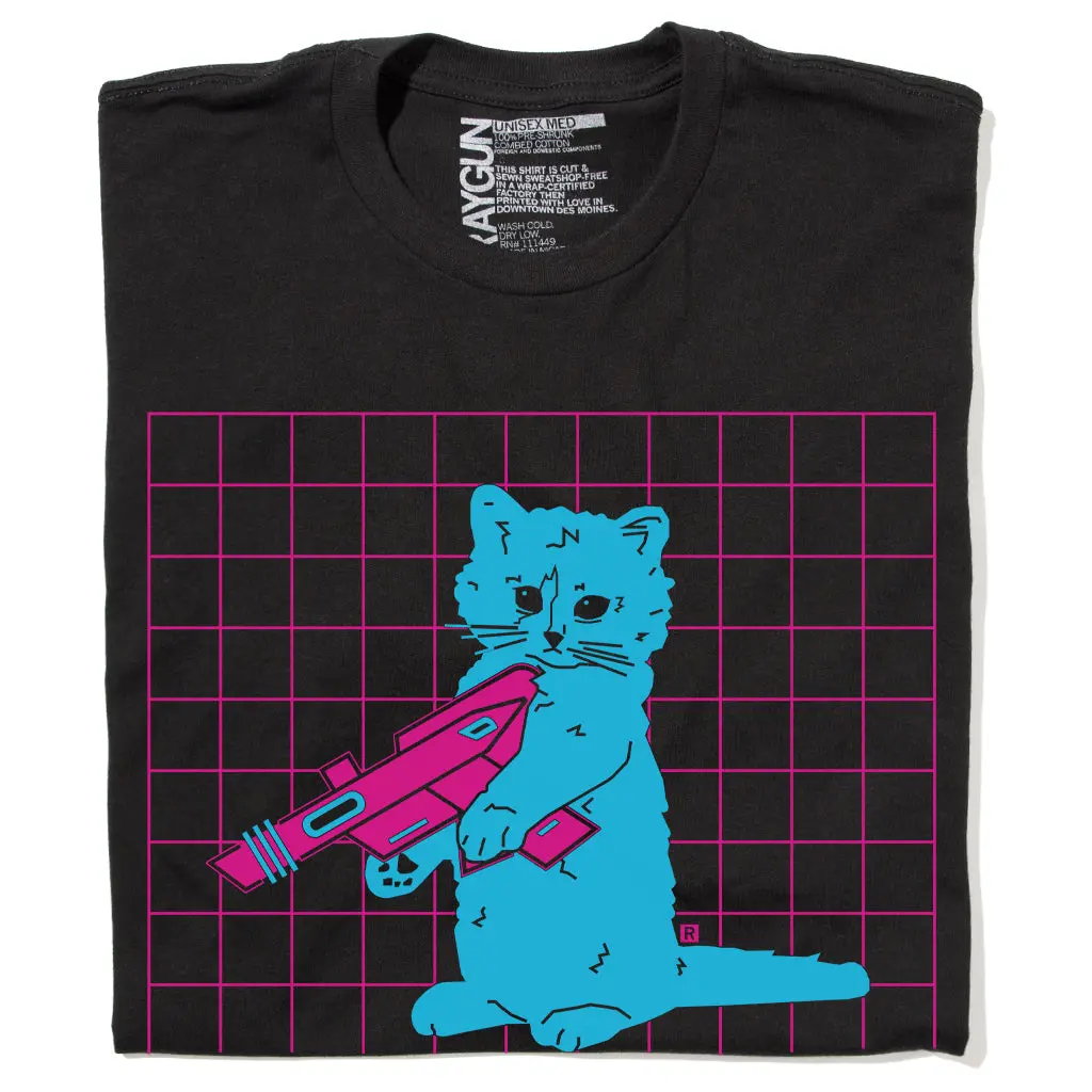 Pew Pew Pew Vaporwave Black 1