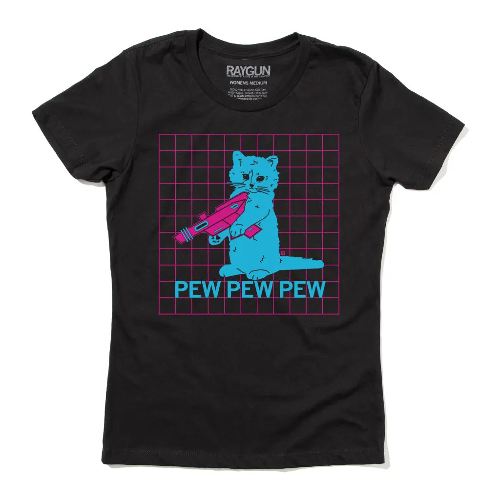 Pew Pew Pew Vaporwave Black 3