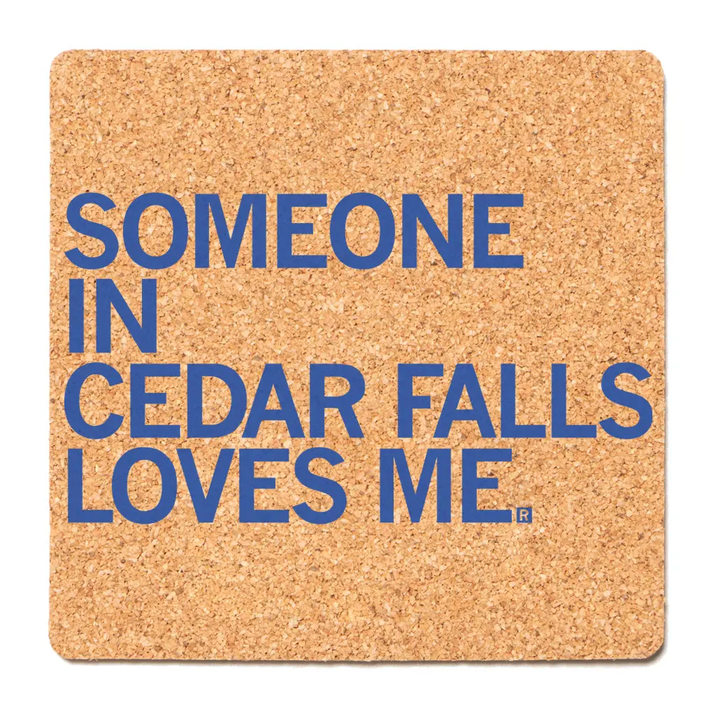 Someone Loves Me Cf Cork Coaster 1