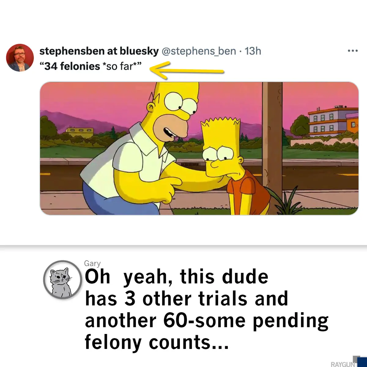 34 Felonies: Wow 5