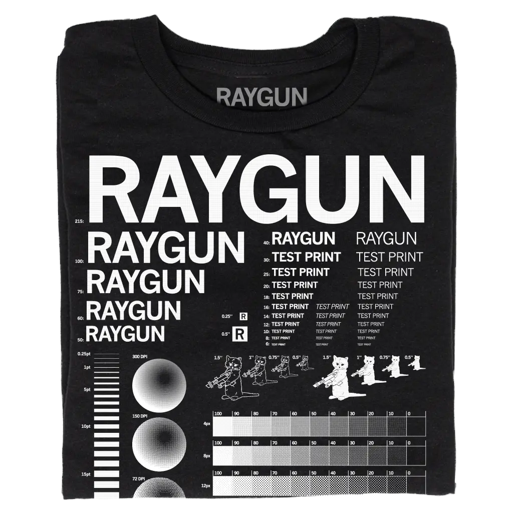Raygun Screenprint Test 1