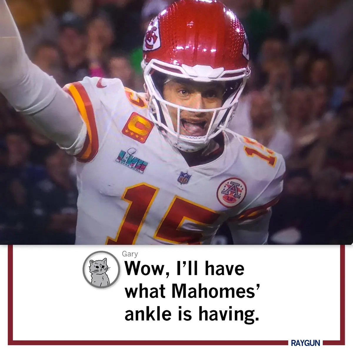 Strength Of Patrick Mahomes Ankle 3
