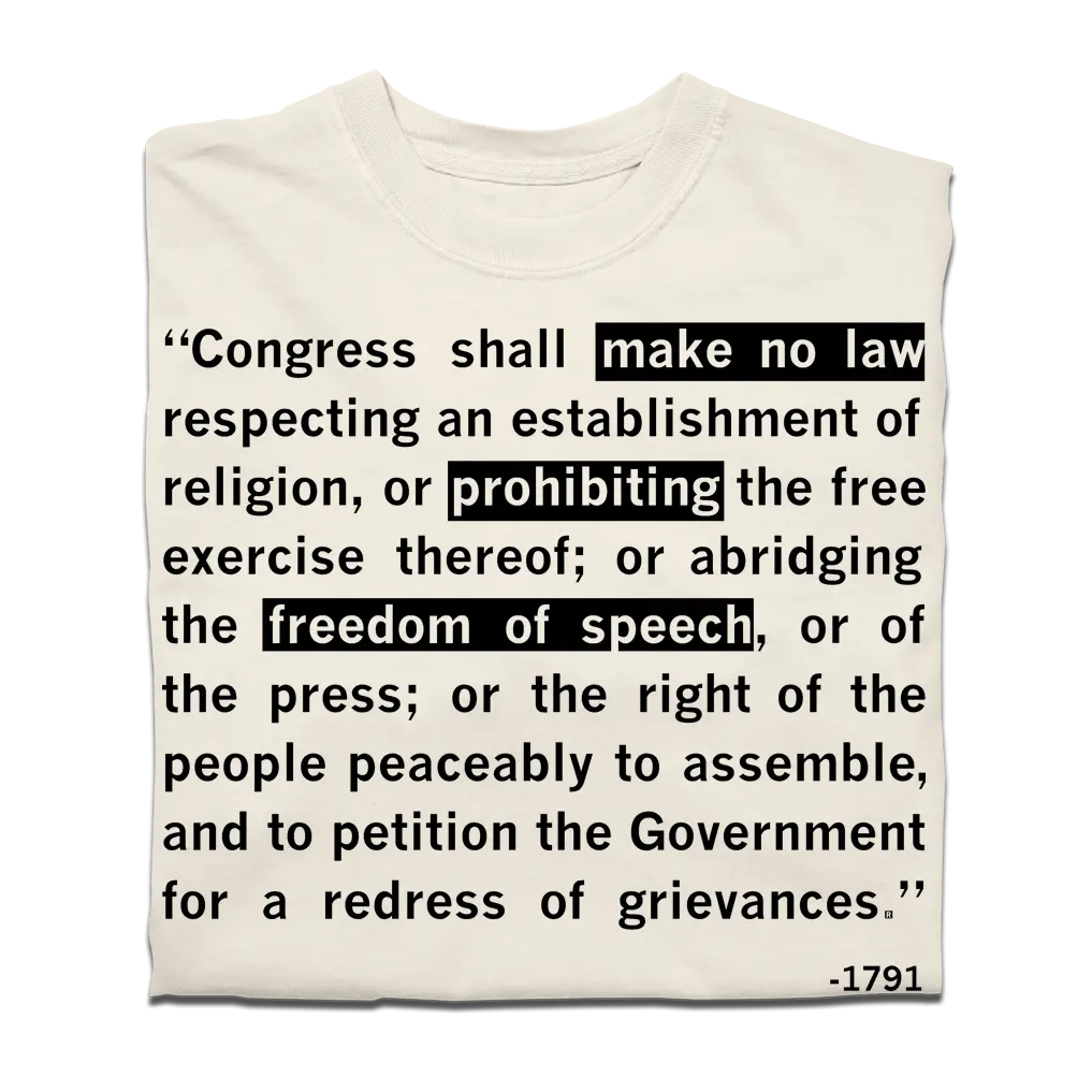 The First Amendment Heavyweight 1