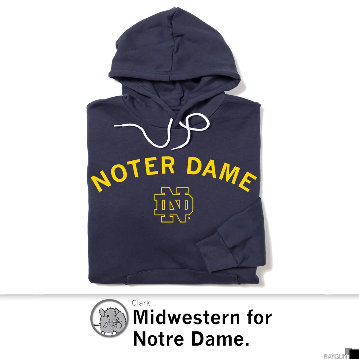 Noter Dame Pullover Hoodie 3