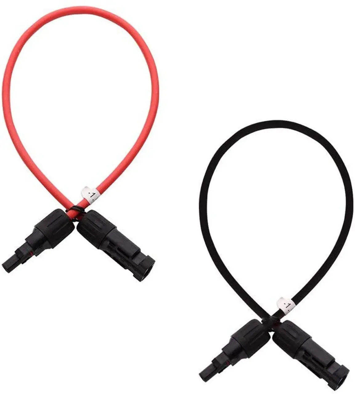 Renogy Solar Extension Cables With Mc4 -1.5Ft/3M 12Awg Pair 1