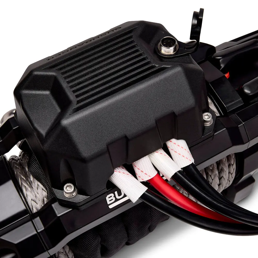 Bushranger Revo Mkii Winch 12,000Lb Synthetic Rope Ip68 Sealed Motor & Gearbox 1