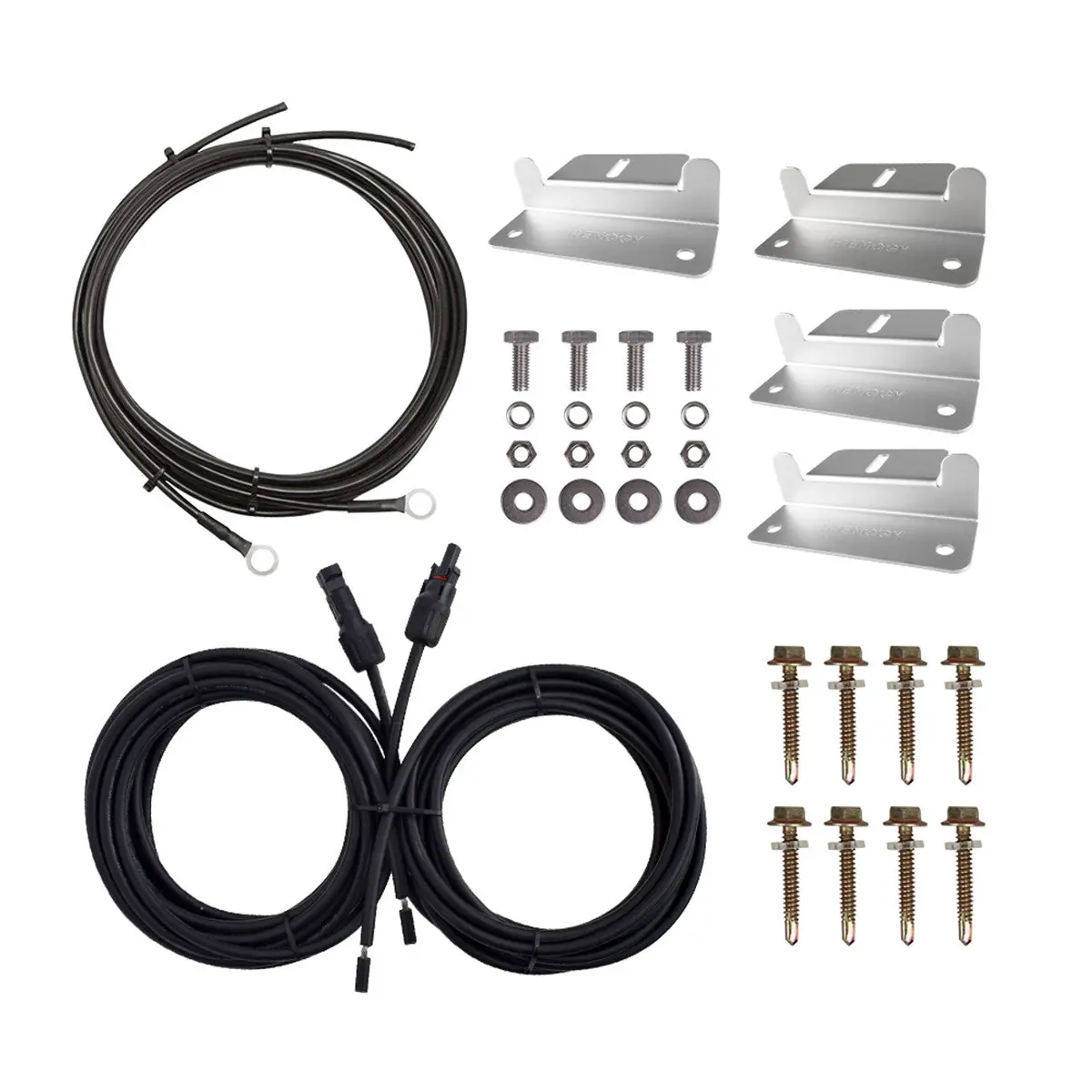 Renogy Solar Wiring And Mounting Kit For 100Watt Solar 1
