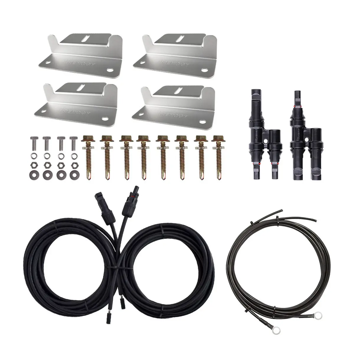 Renogy Solar Wiring And Mounting Kit For 400Watt Solar 1