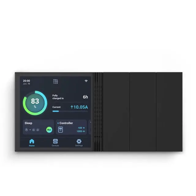 Renogy One M1, All-In-One System Monitoring With 4'' Touch Screen 1