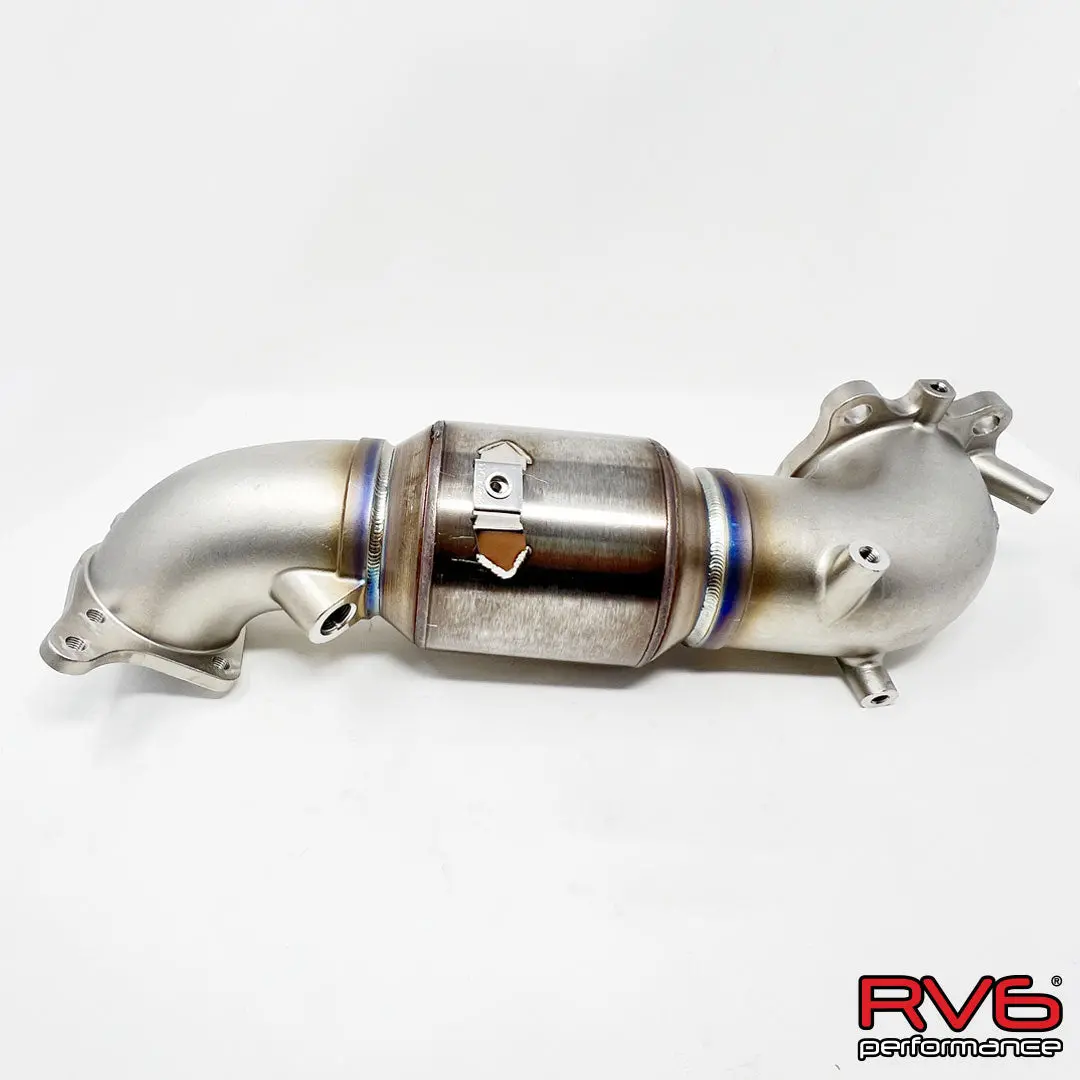 Rv6 Gesi G-Sport Catted Downpipe For 22+ Civic 1.5T / 22+ Civic Si 2
