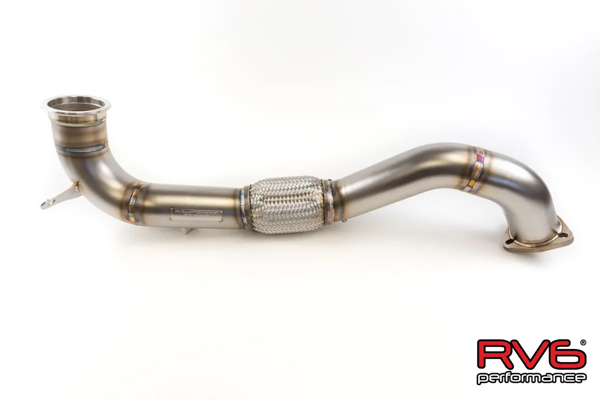Rv6 Front Pipe For 16-21 Civic 1.5T (Sedan, Coupe, Hatch, Si) 1