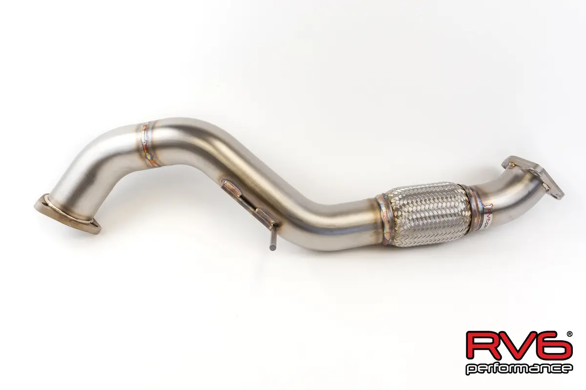 Rv6 Front Pipe For 17-21 Civic Type-R 2.0T Fk8 1
