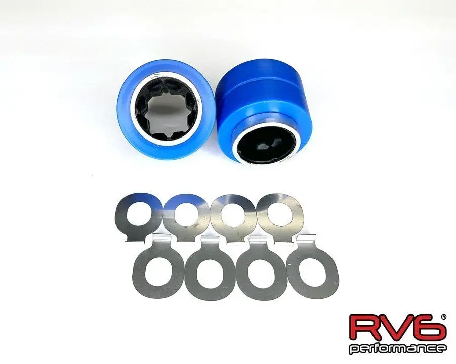 Rv6 16+ Civicx Solid Front Compliance Mount Bushings And Shims V2 Replacement Kit 1