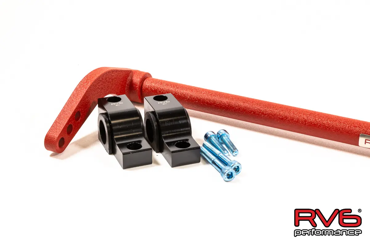 Rv6 17+ Civic Type-R 2.0T Fk8/Fl5 Adjustable Chromoly Rear Sway Bar (25.4Mm) 2