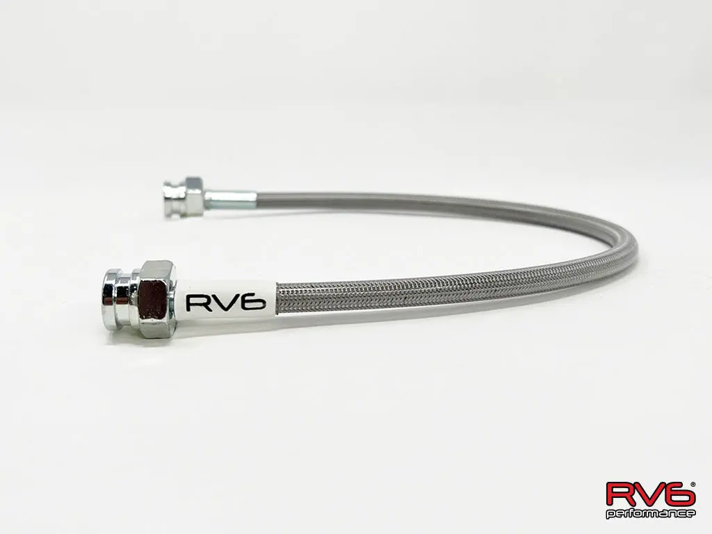 Rv6 2016-2021 Honda Civic 1.5T Braided Stainless Clutch Line 1
