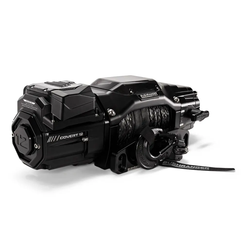 Bushranger Covert Winch | 12,000Lb | Synthetic Rope 1