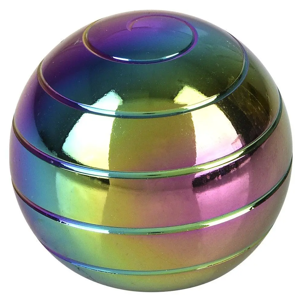 Rainbow Gyroscope Sphere 1.5" 1