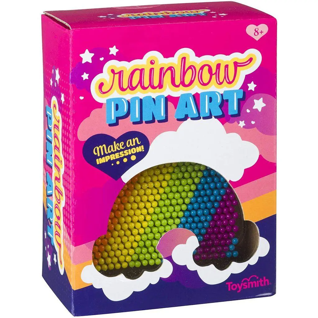 Rainbow Pin Art 1
