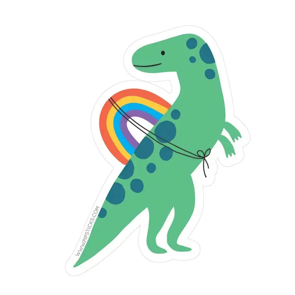 Rainbow Rider Vinyl Sticker 1