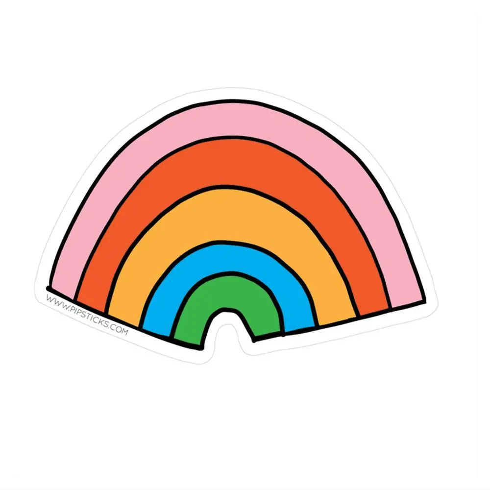 Rainbow Vinyl Sticker 1