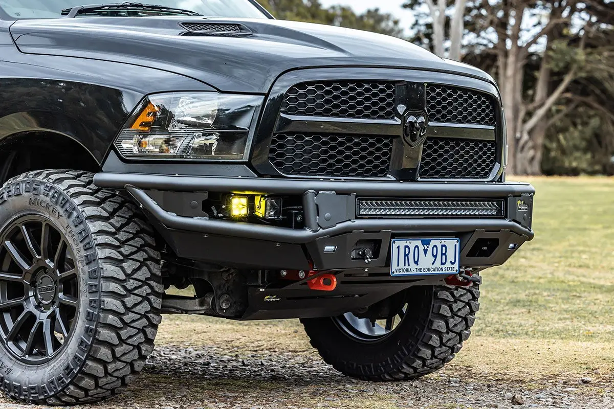 Raid Full Length Steel Tube Bumper Bull Bar To Suit Ram 1500 Ds 2016 Onwards 2