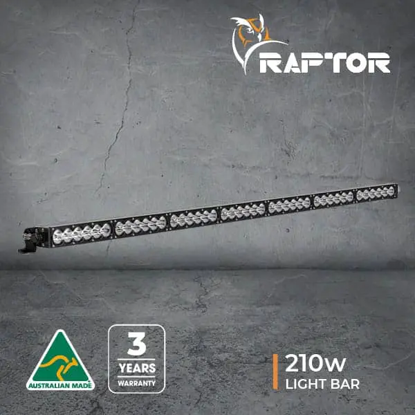 Raptor 210 Led 45″ Light Bar - Black Rim 3M Lead 1