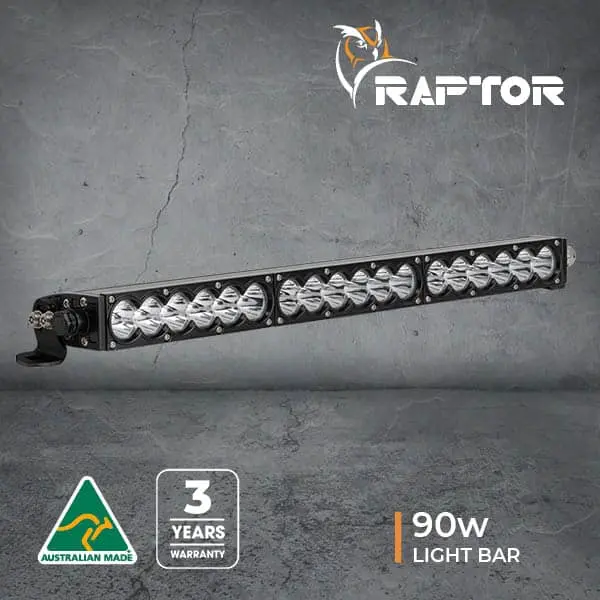 Raptor 90 Led 20.5″ Light Bar - Black Rim 1