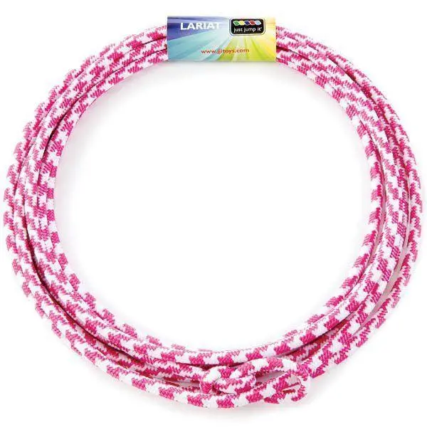 Raspberry And White Lariat Lasso 20' 1