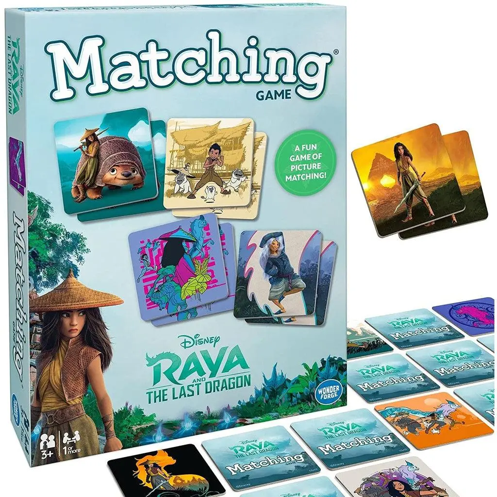 Raya And The Last Dragon Matching Game 1