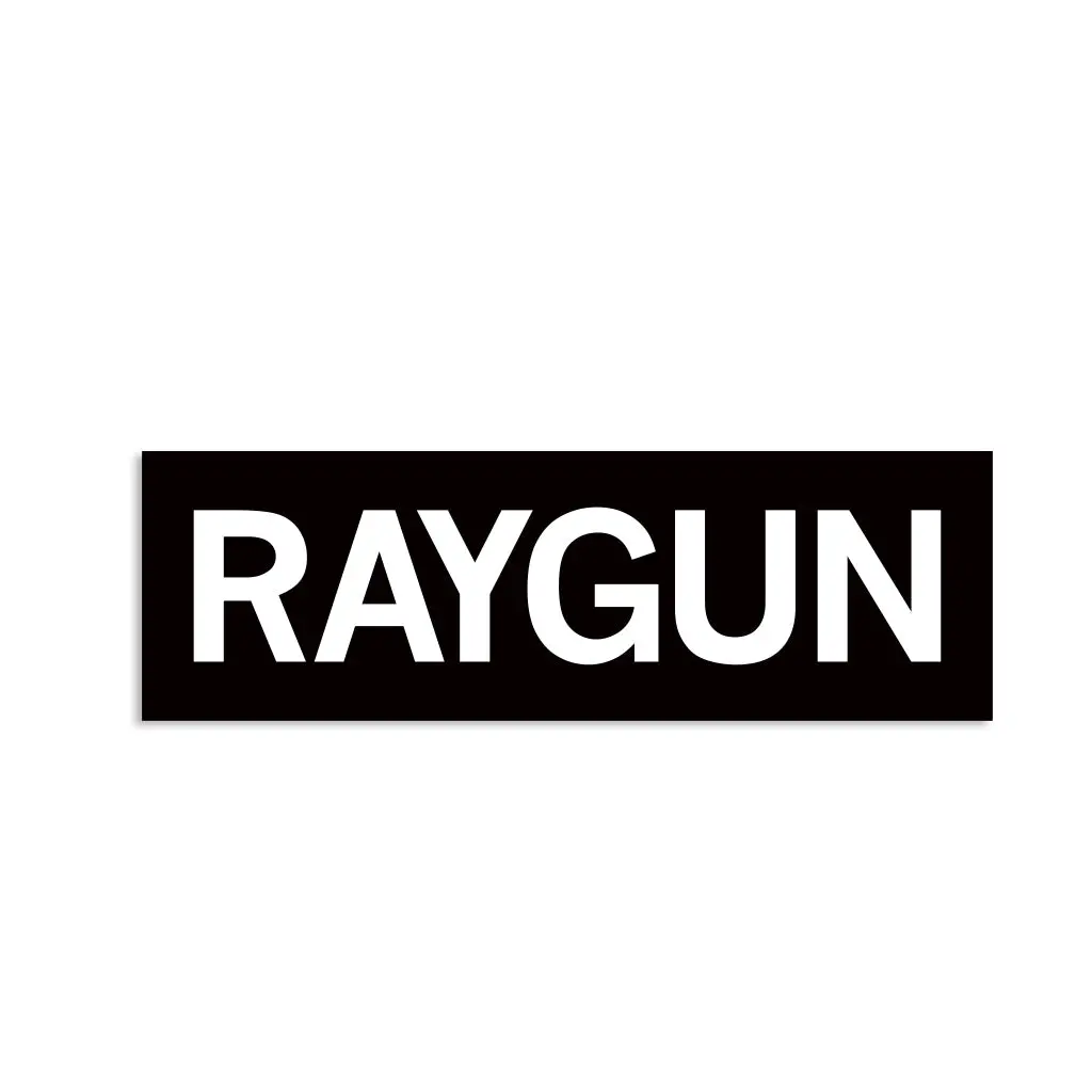 Raygun Text Logo Bumper Sticker 1