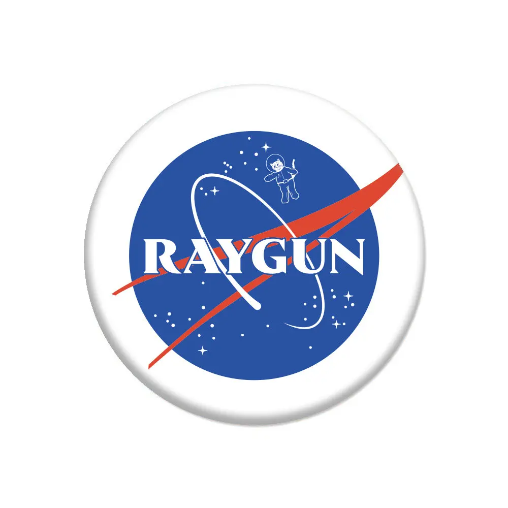 Raygun Nasa Logo Button 1