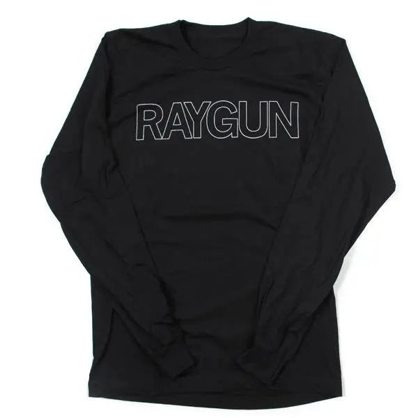 Raygun Text Logo Outline Long Sleeve 1
