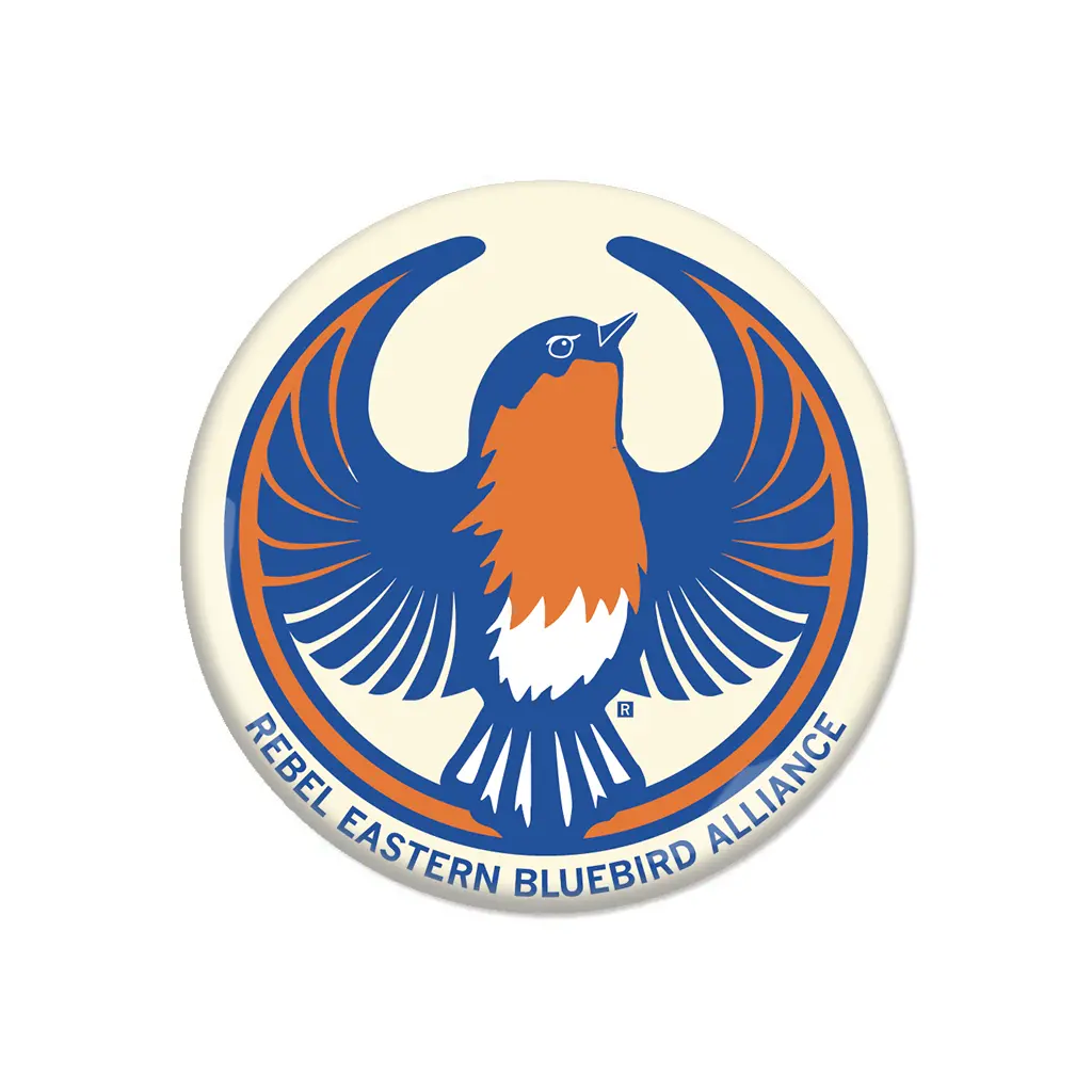 Rebel Eastern Bluebird Alliance Button 1