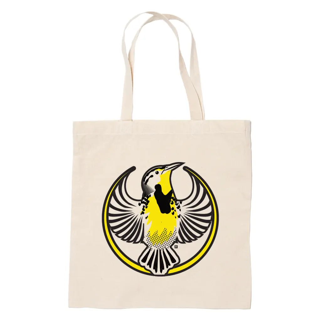 Rebel Western Meadowlark Alliance Tote Bag 1
