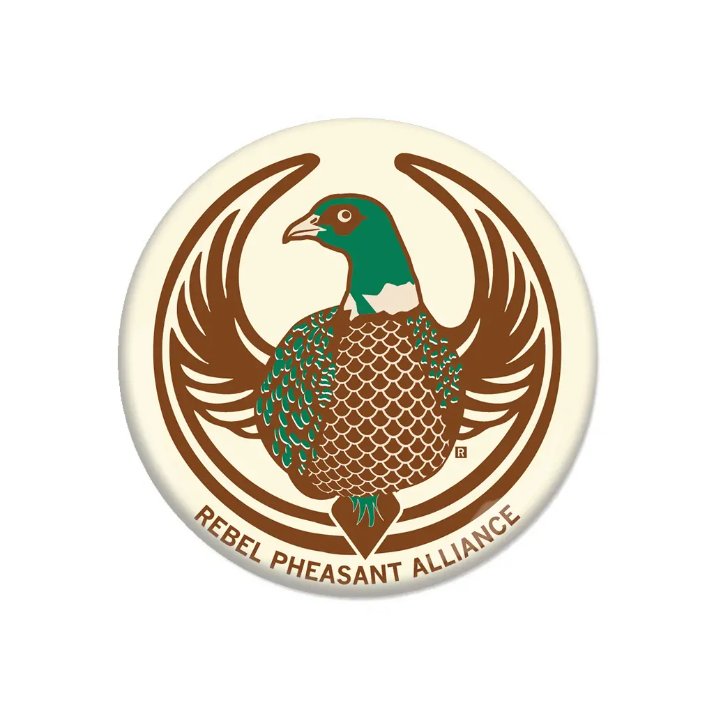 Rebel Pheasant Alliance Button 1
