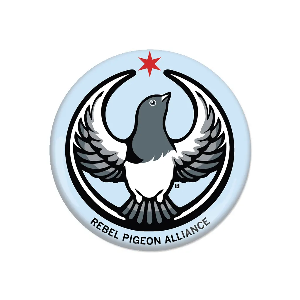 Rebel Pigeon Alliance Button 1