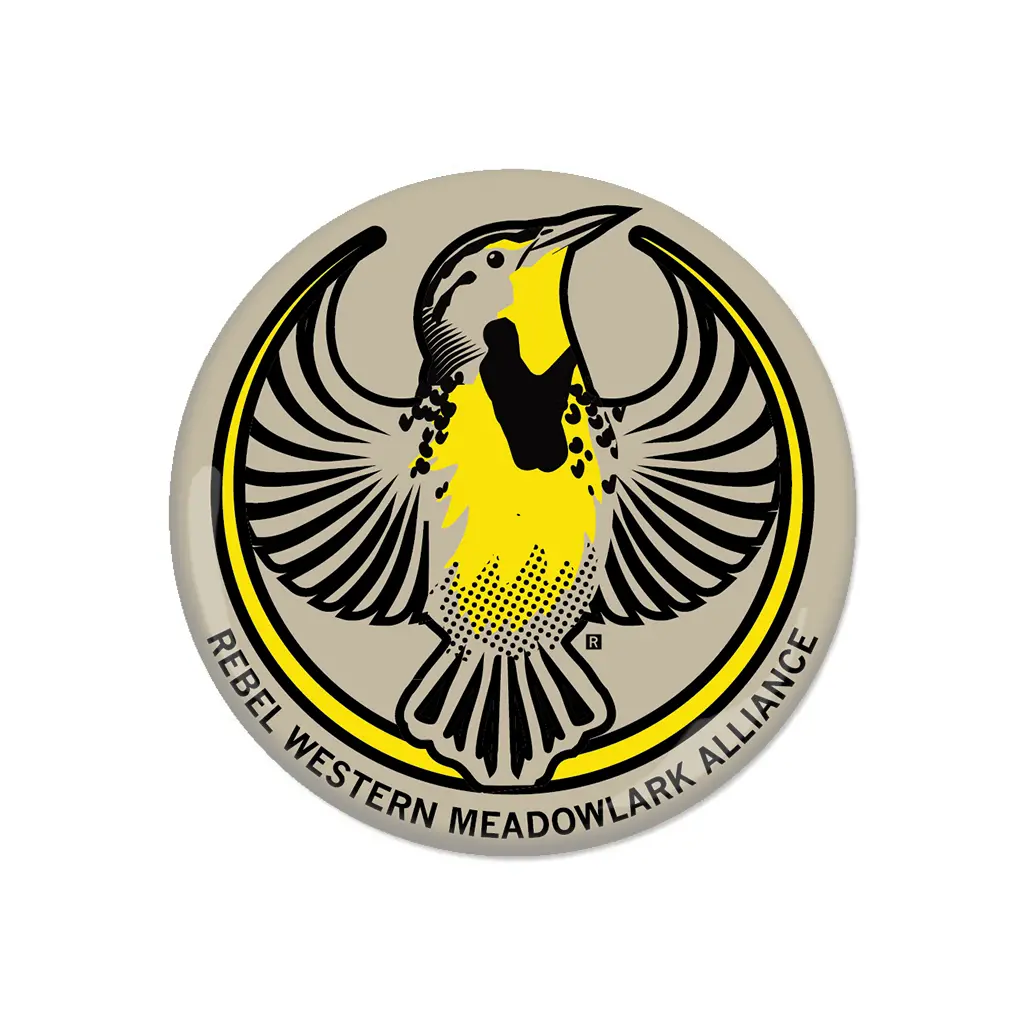 Rebel Western Meadowlark Alliance Button 1