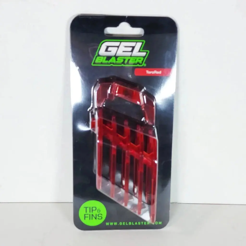Red Barrel Tip & Fin Pack 1