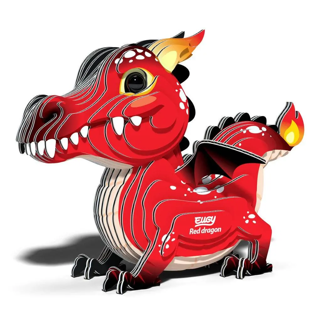Red Dragon 3D Puzzle 1