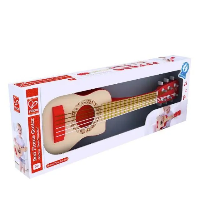 Red Flame Guitar 1