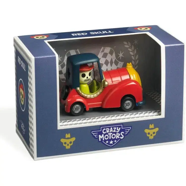 Red Skully Crazy Motors 1