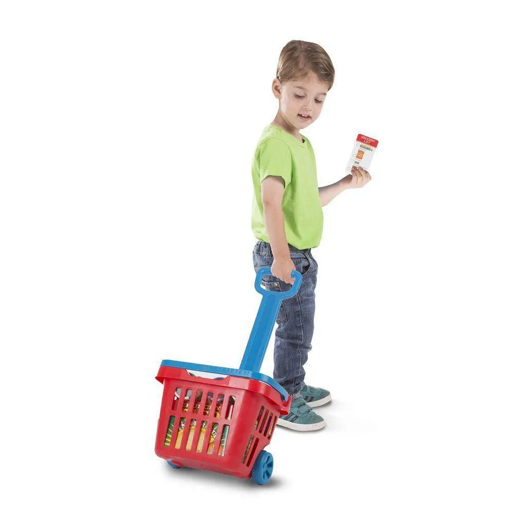 Rolling Grocery Basket 1