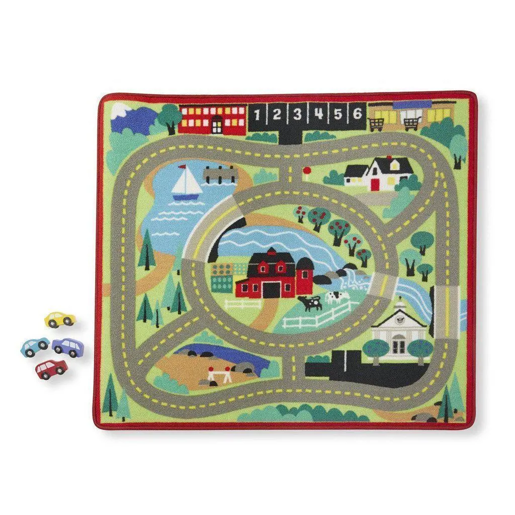 Round The Town Road Rug 1
