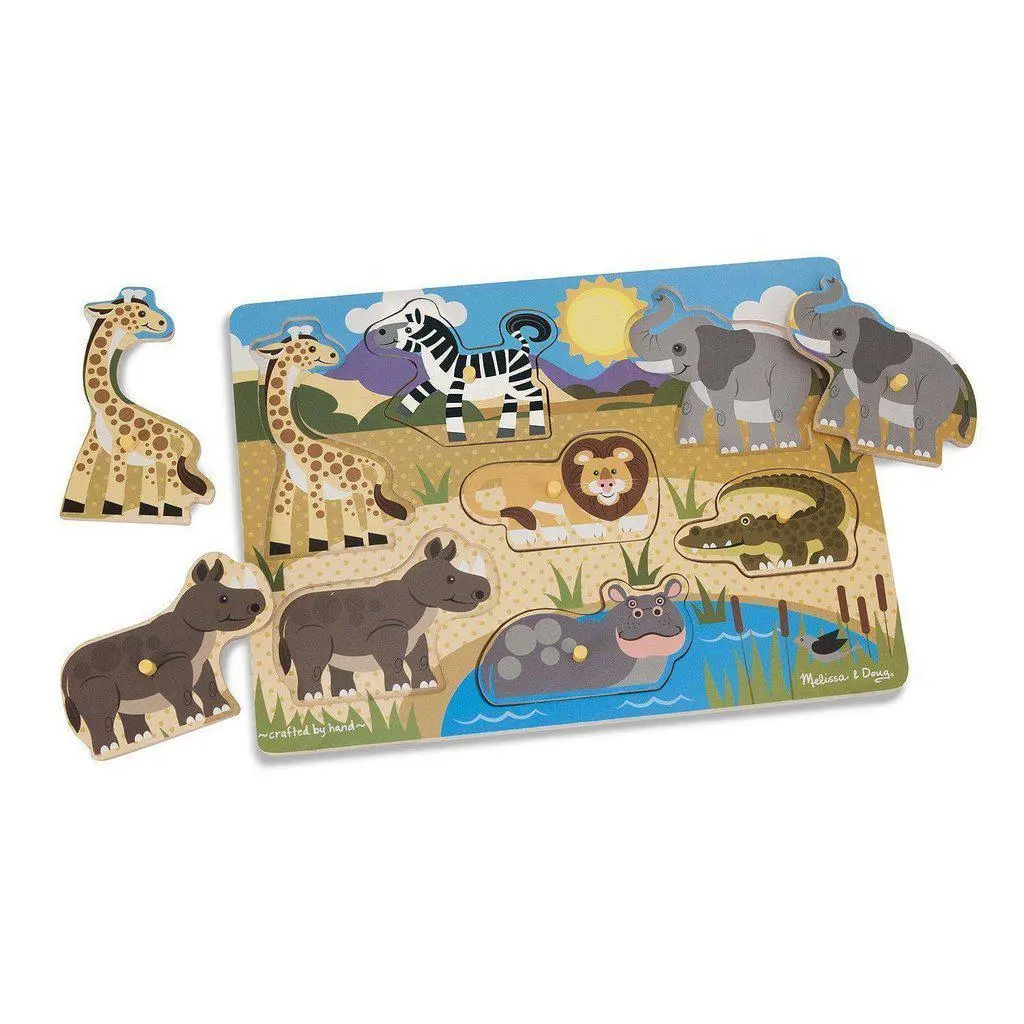 Safari Peg Puzzle 1