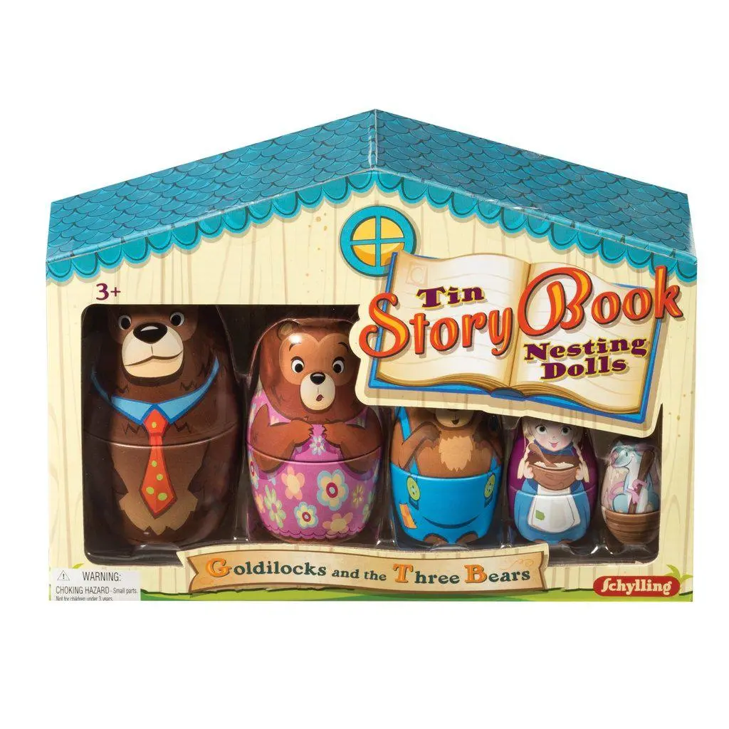 Schylling Goldilocks Nesting Dolls 1