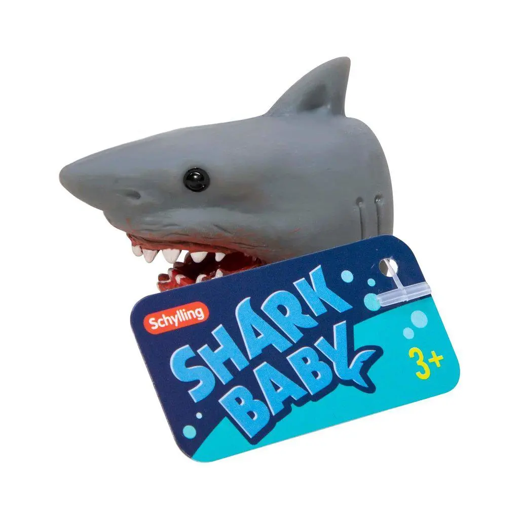 Schylling Shark Baby Finger Puppet 1