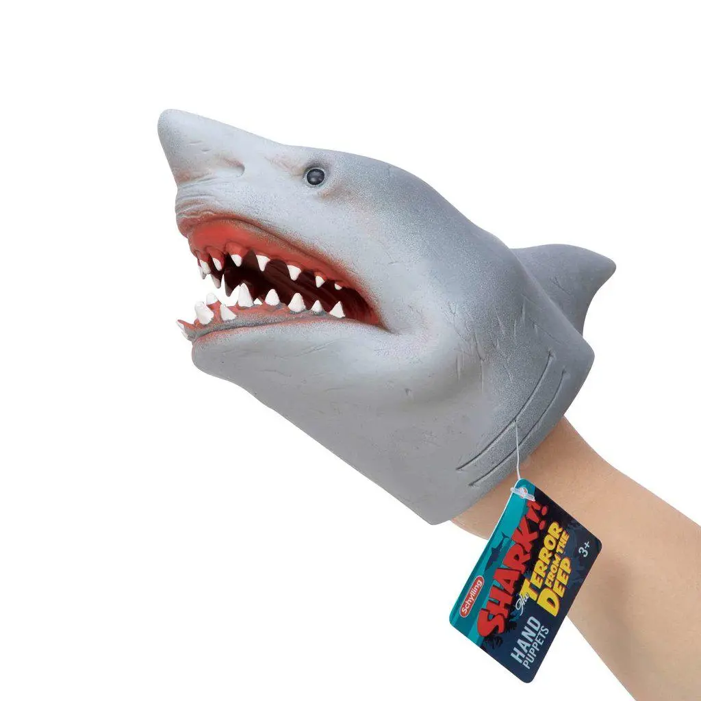 Schylling Shark Hand Puppet 1