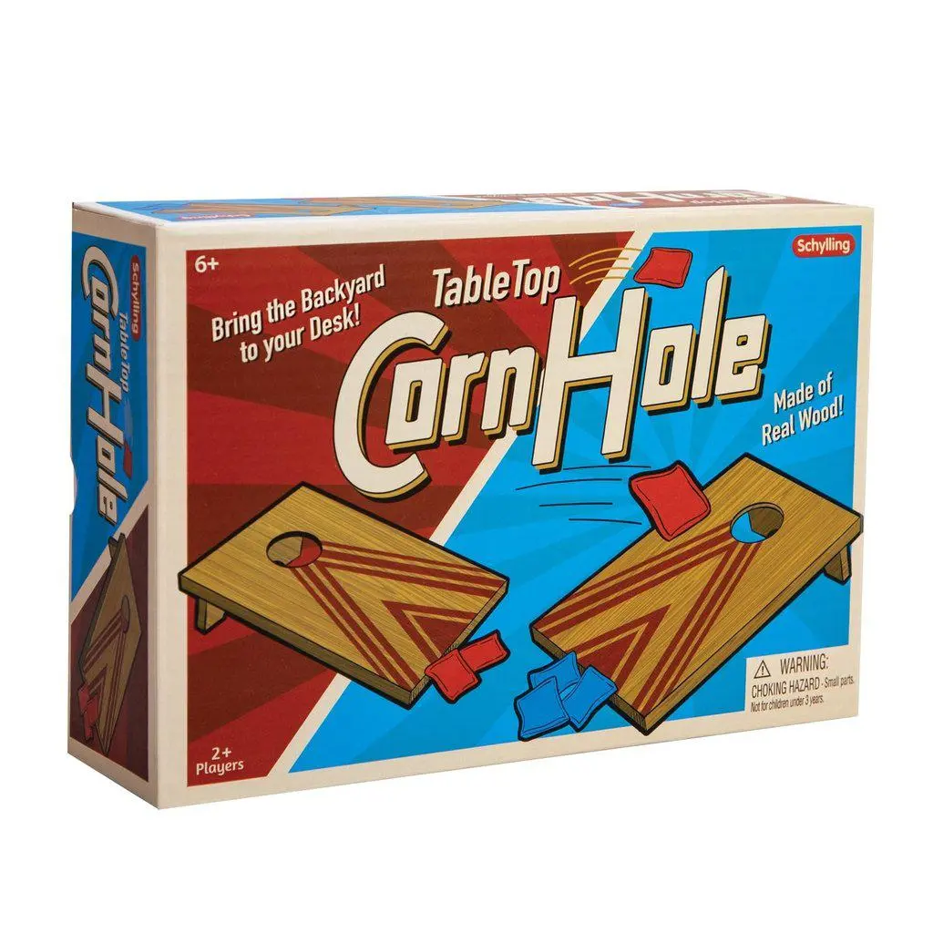 Schylling Table Top Corn Hole Children Concentration Board Game 1